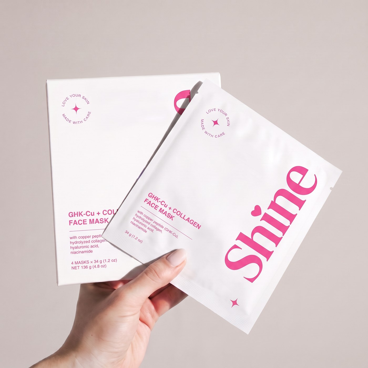 GHK-Cu + Collagen Face Mask